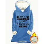 Women's Pullover Hoodie Sweatshirt Graphic Letter Casual Comfrt Long Sleeve Hooded Regular Tops Street Dailywear Casual Print Pink Blue Gray Fall Winter - Image 2