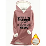 Women's Pullover Hoodie Sweatshirt Graphic Letter Casual Comfrt Long Sleeve Hooded Regular Tops Street Dailywear Casual Print Pink Blue Gray Fall Winter